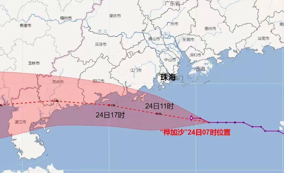 进入十二级风圈！双预警生效！珠海将在这个时段迎最强风雨