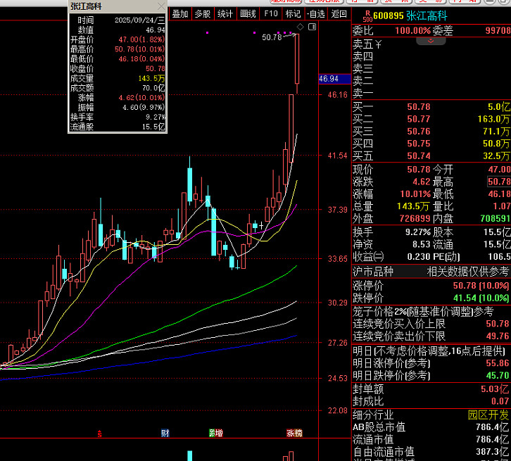 张江高科股票(张江高科股票怎么样)